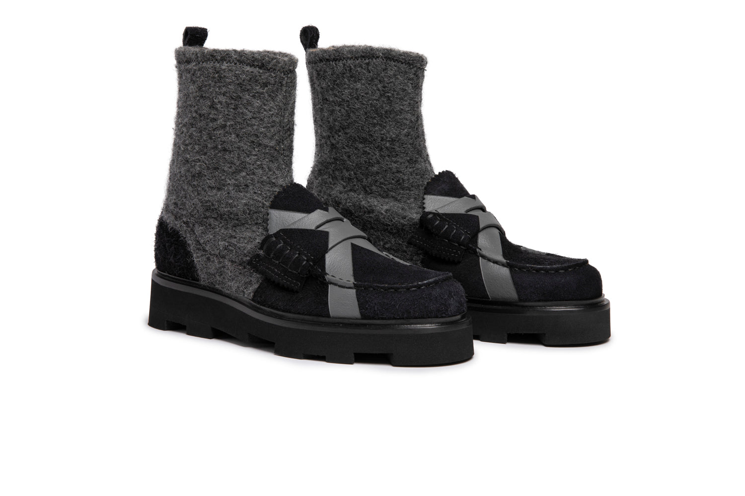 WS4160 BLACK SOCK X SMOG