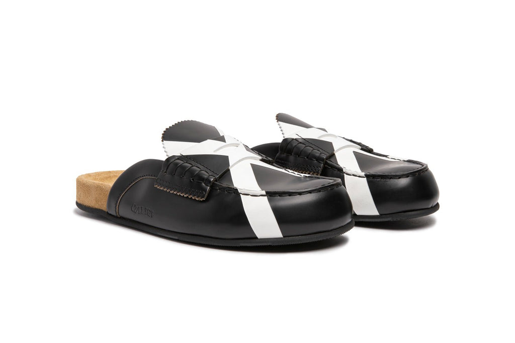 MR1389X BLACK X WHITE - Collegemoccassin