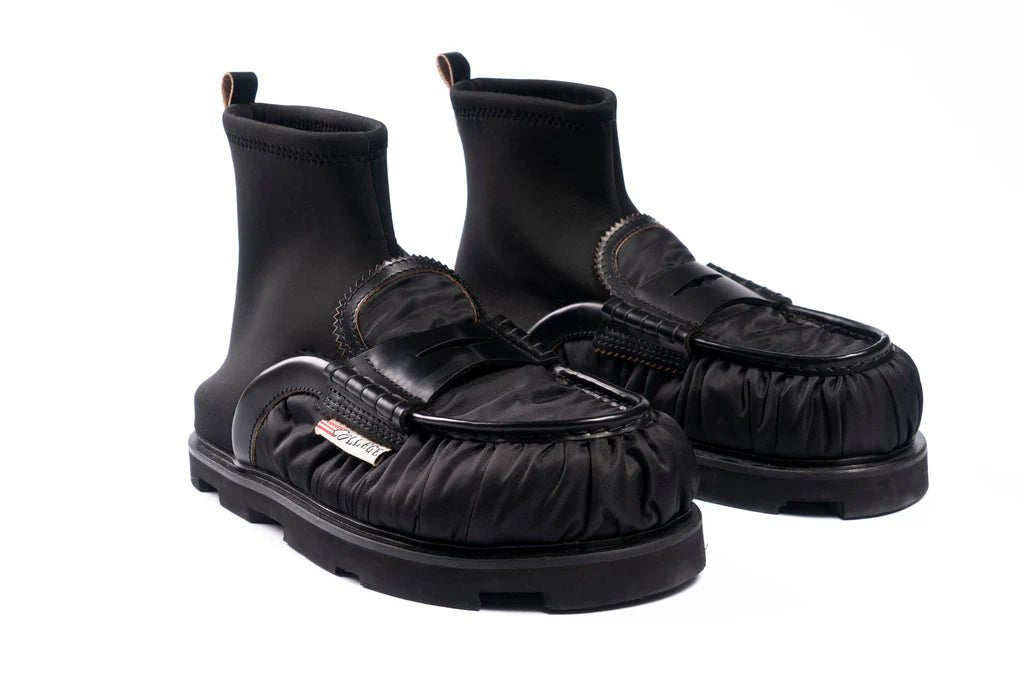 WS3080 BOMBER BLACK - Collegemoccassin