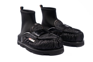 MS3094A BOMBER BLACK - Collegemoccassin