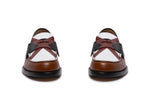 Load image into Gallery viewer, WL1380X TAN MULTI X WINE - Collegemoccassin
