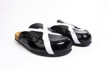 Load image into Gallery viewer, WR1789X PATENT BLACK X WHITE - Collegemoccassin
