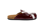 Load image into Gallery viewer, WR1789X PATENT MERLOT X WHITE - Collegemoccassin
