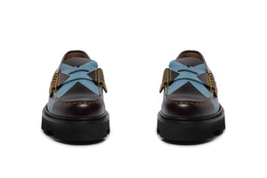 WS1381X CORDOBAN X BABY BLU ST YELLOW - Collegemoccassin